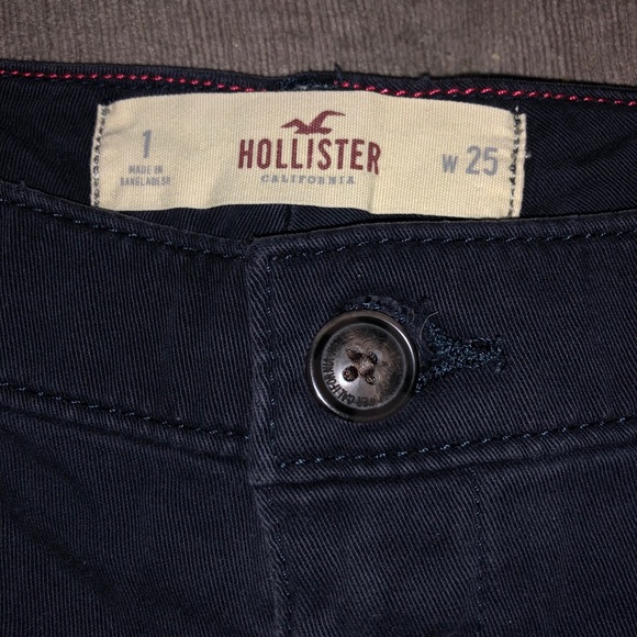 Hollister Low-waisted Navy Shorts - Picture 3 of 3
